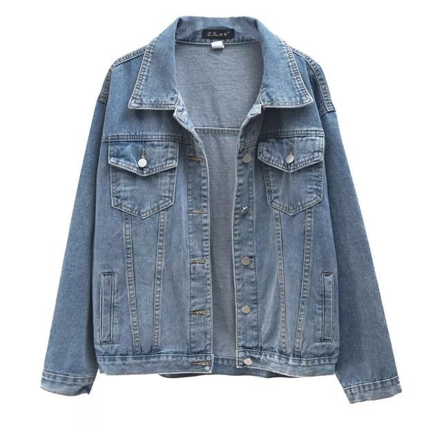 Jaket Denim Biru